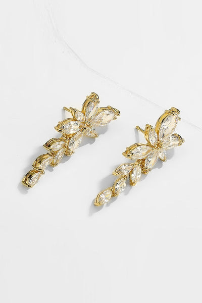 Marquise Crystal Dangle Earrings