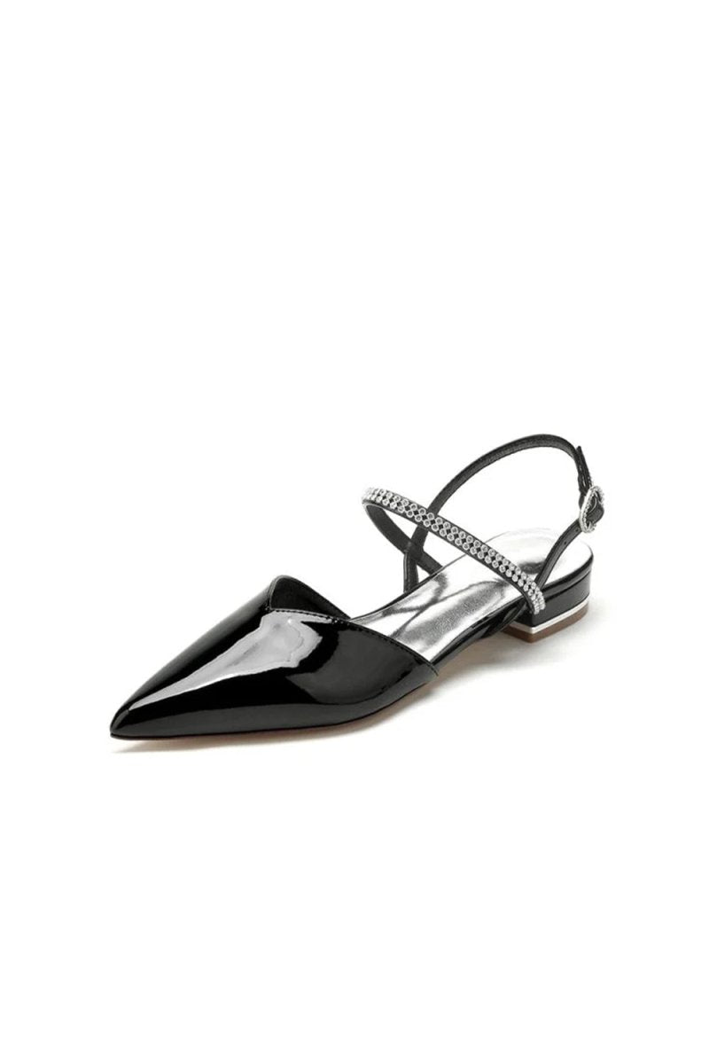 Nude Pink High Heels with Silver Trim - BOLODOO
