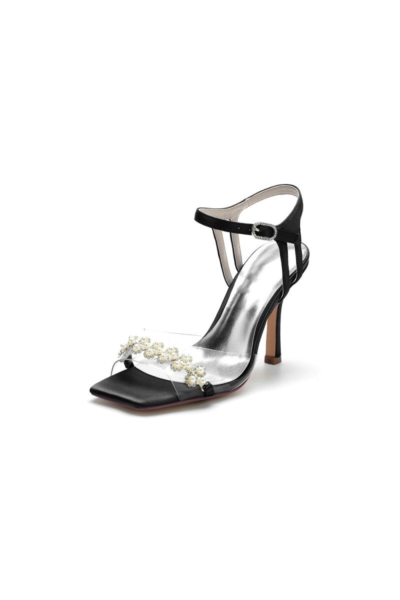 Open Toe Party Sandals with Pearl - BOLODOO