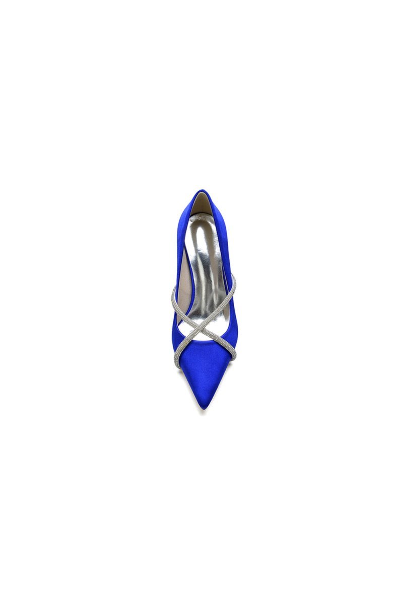 Party Pointed Toe Crystal High Heels