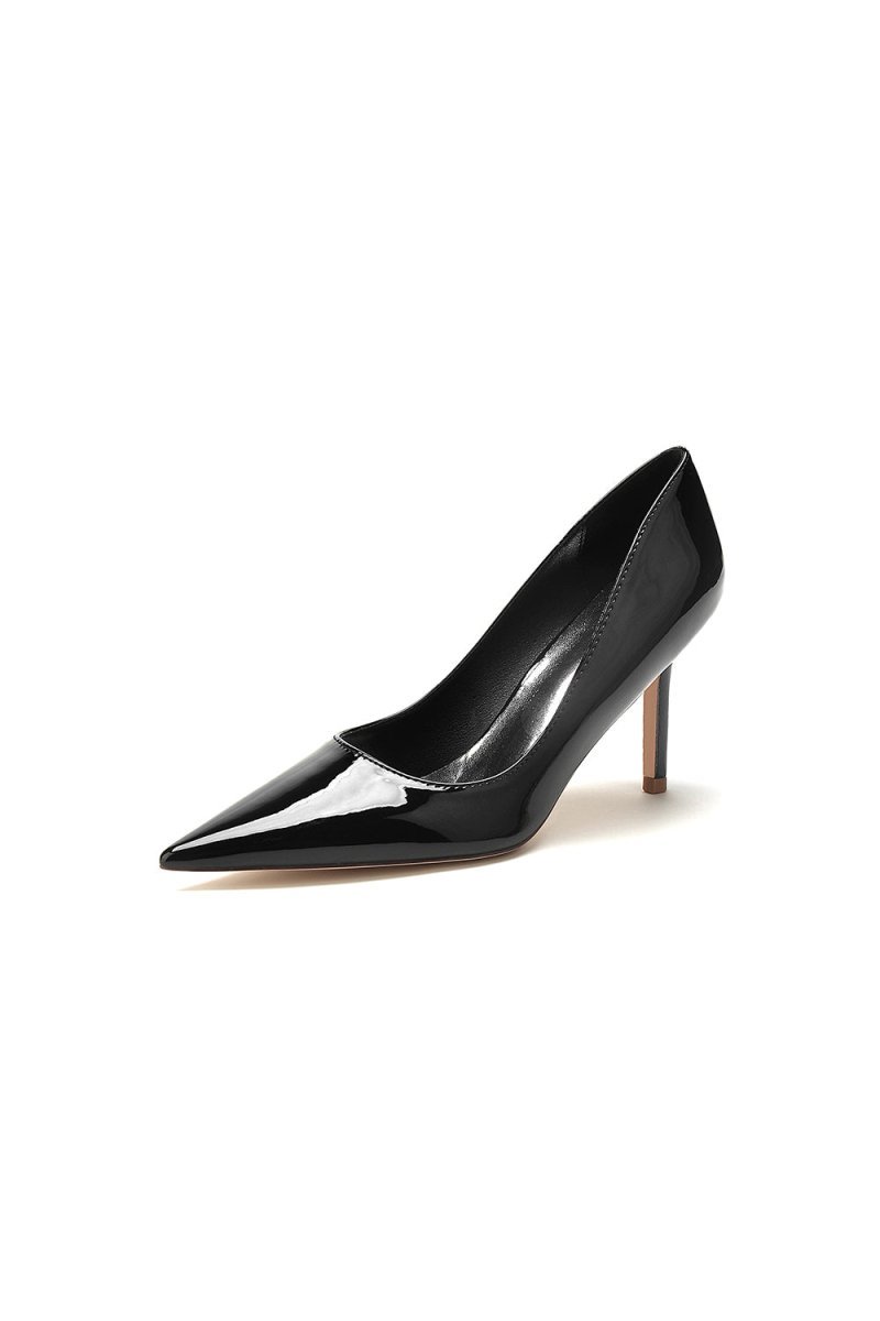 Patent Leather High Heels - BOLODOO