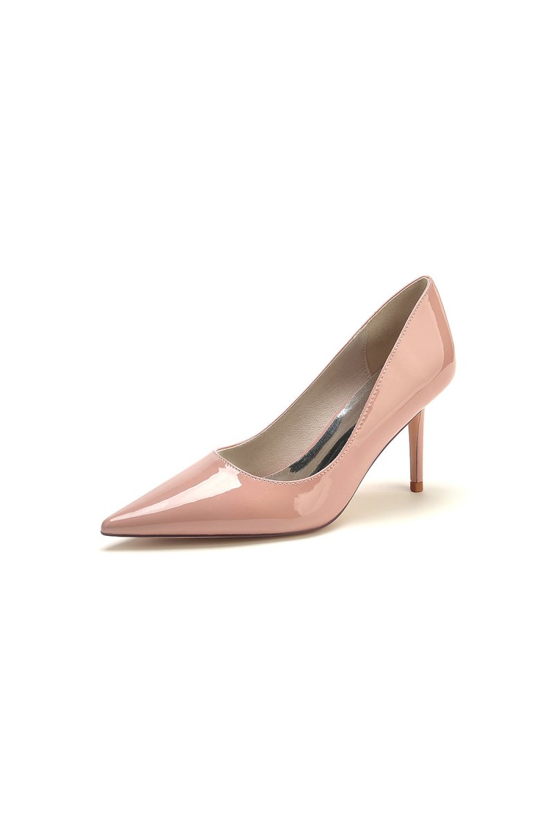 Patent Leather High Heels - BOLODOO