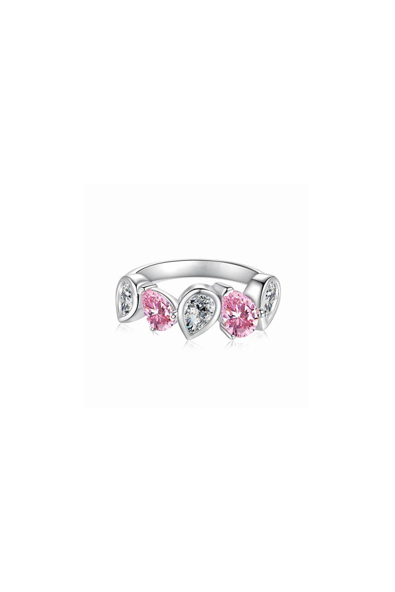Petite Pear Half Band Ring - BOLODOO