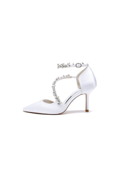 Pointed Toe Slingback Strap High Heel