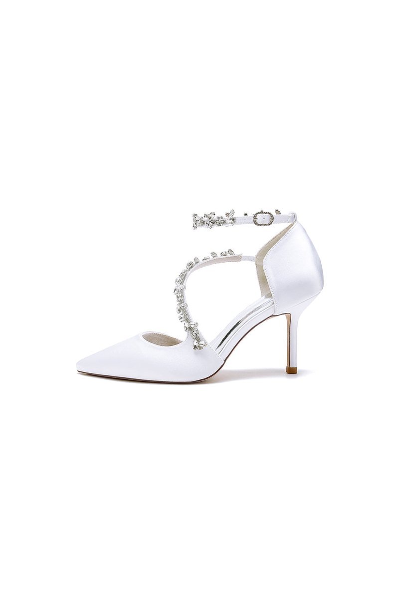 Pointed Toe Slingback Strap High Heel