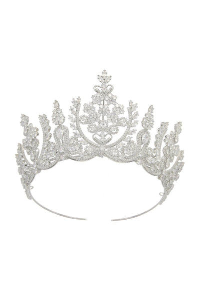 Silver Crystal Princess Crown - BOLODOO