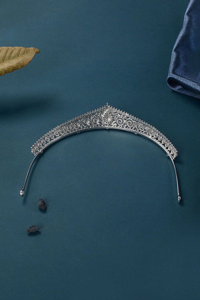 Silver Eternal Zircon Tiara