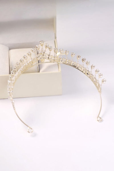 Silver Royal Queen Rhinestone Tiaras