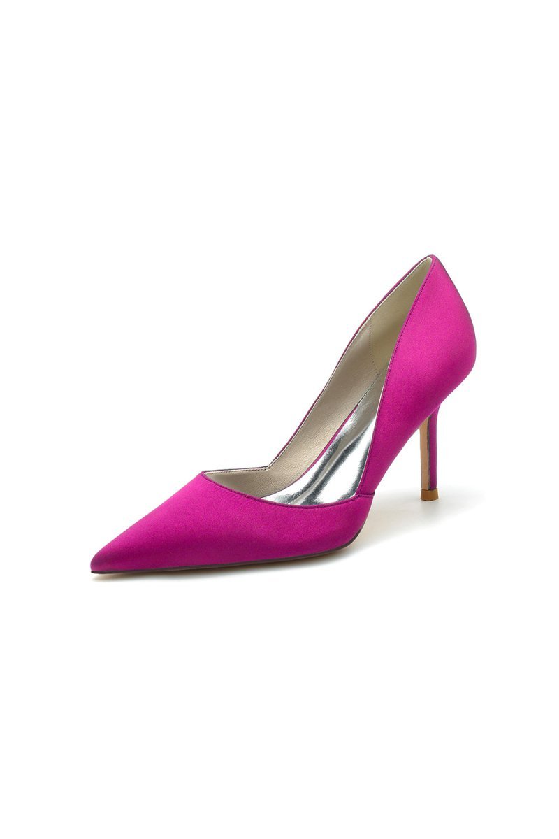 Simple Pointed Toe High Heels - BOLODOO