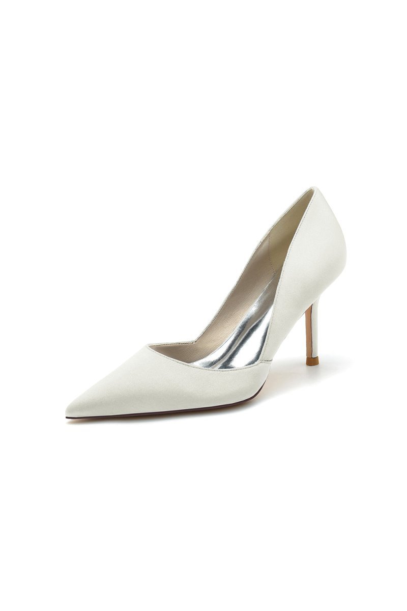 Simple Pointed Toe High Heels - BOLODOO