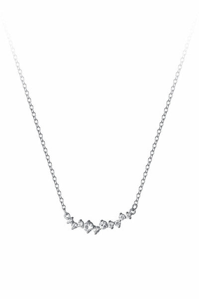 Smile Diamond Pendant Necklace - BOLODOO