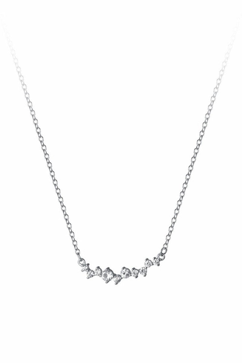 Smile Diamond Pendant Necklace - BOLODOO