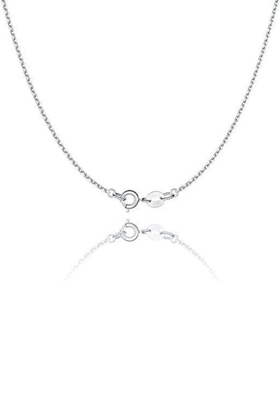 Spring Clasp Oval Plate Necklace - BOLODOO