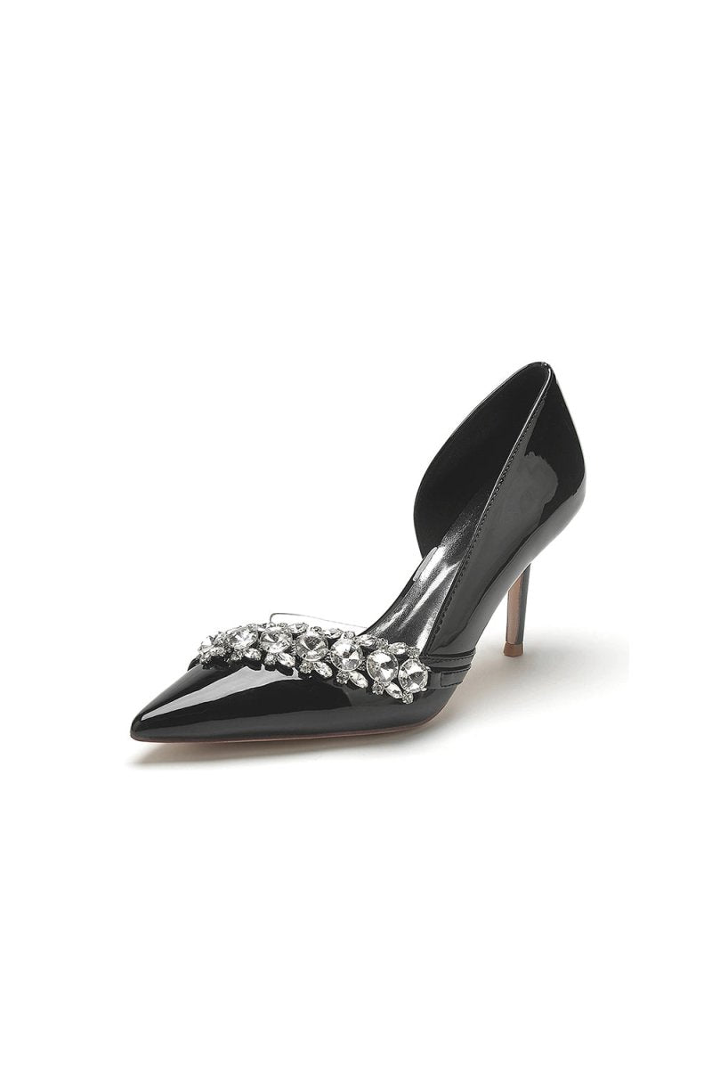 Wedding High Heels with Rhinestone - BOLODOO