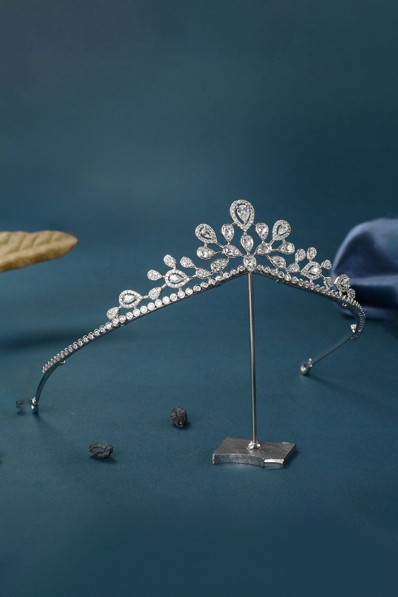 Women's Silver Cubic Zirconia Crowns